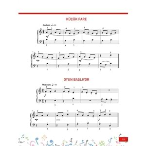 PİYANO REPERTUVARI KİTABI 1. BÖLÜM