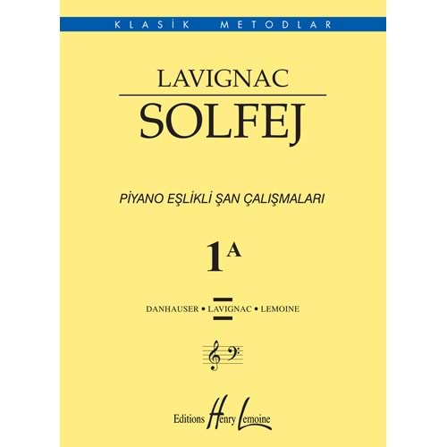 PİYANO EŞ. LAVİGNAC SOLFEJ 1A PİYANO