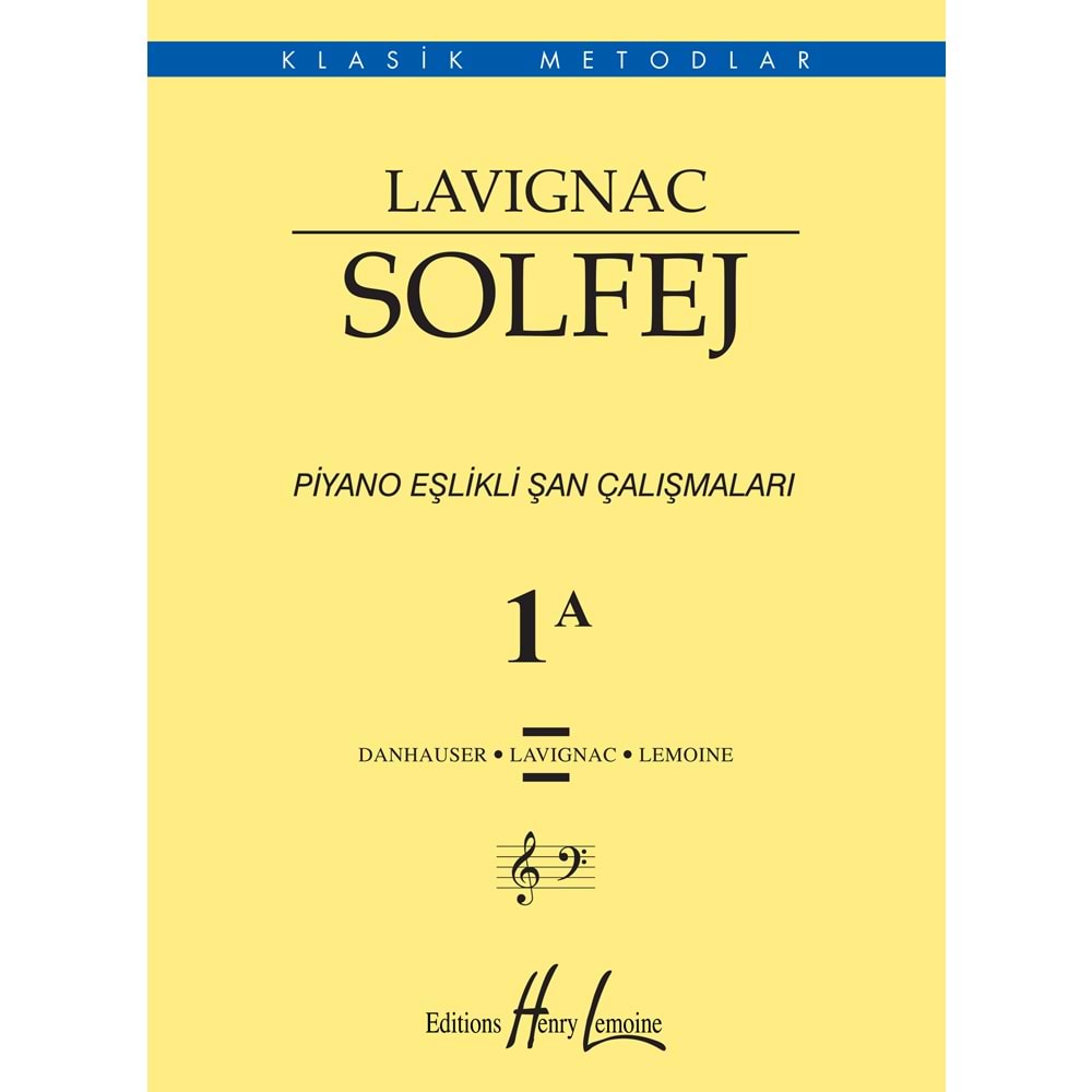 PİYANO EŞ. LAVİGNAC SOLFEJ 1A PİYANO