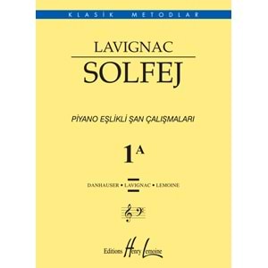 PİYANO EŞ. LAVİGNAC SOLFEJ 1A PİYANO