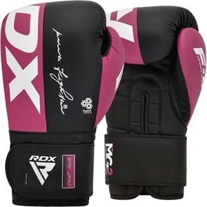 RDX REX F4 BOKS ELDİVENİ - PEMBE/SİYAH - 12 OZ